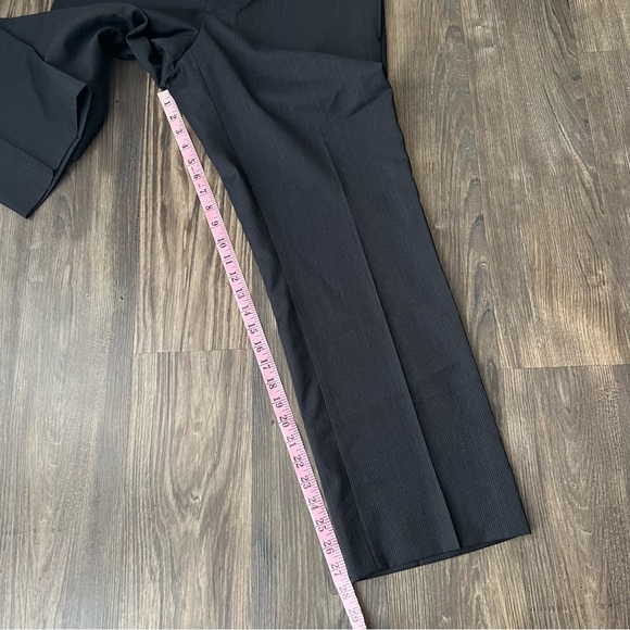 Burberry  Authentic Grayish Blue striped Straight Leg Trouser Pants - Picture 14 of 16